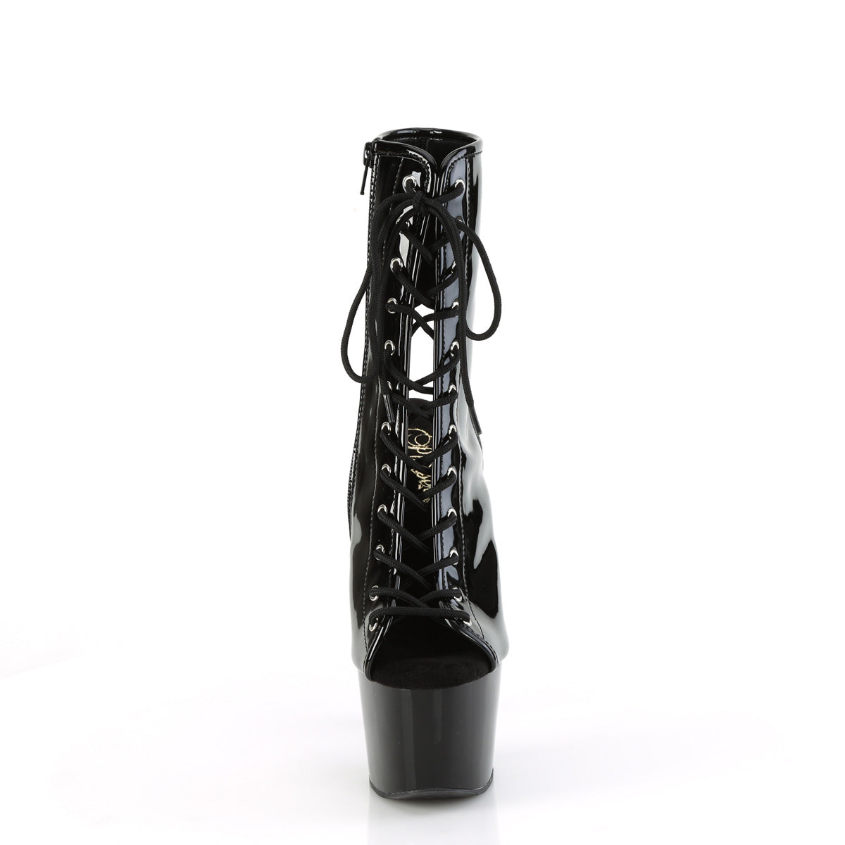 Pleaser Women's Platform Shoes ADORE-1016 Blk Pat/Blk