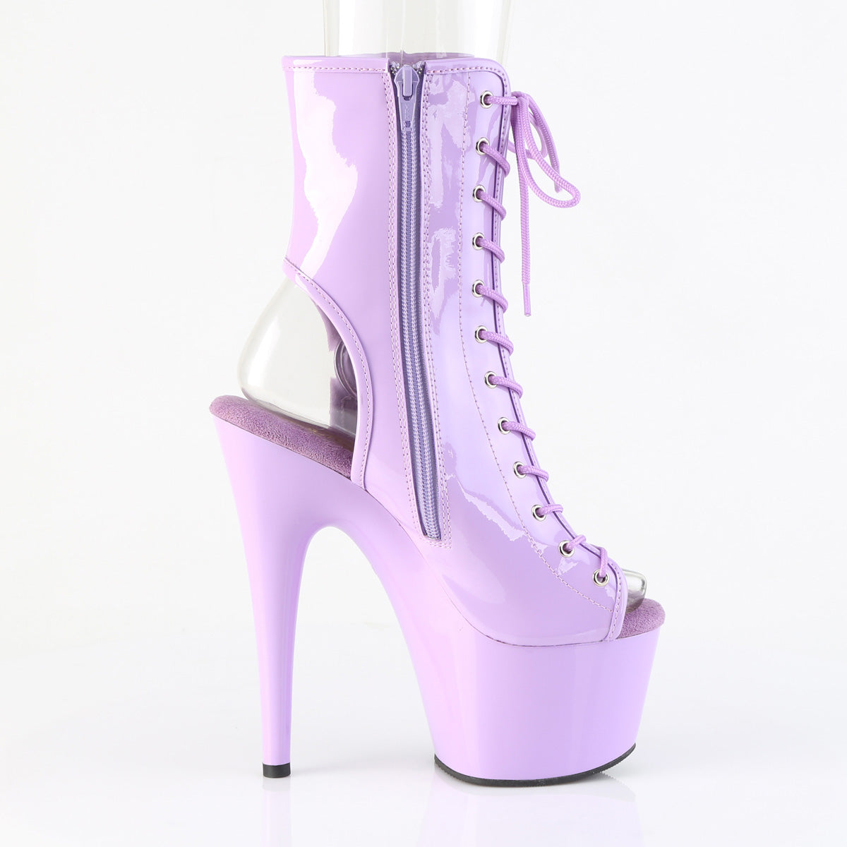 Pleaser Women's Platform Shoes ADORE-1016 Lavender Pat/Lavender