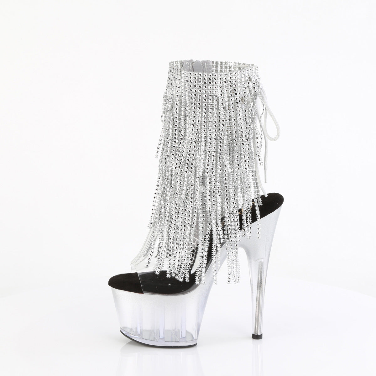 Pleaser Bottines pour femmes ADORE-1017rsft clr-SLV / SLV