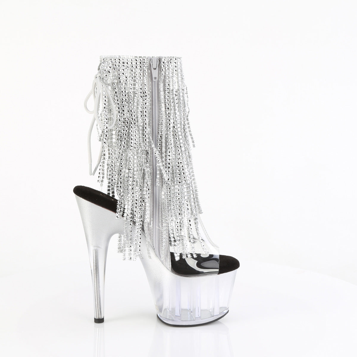 Pleaser Bottines pour femmes ADORE-1017rsft clr-SLV / SLV