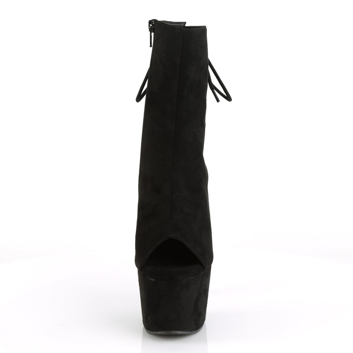 Pleaser Bottines pour femmes ADORE-1018FS BLK FAUX SUDE / BLK SUDE
