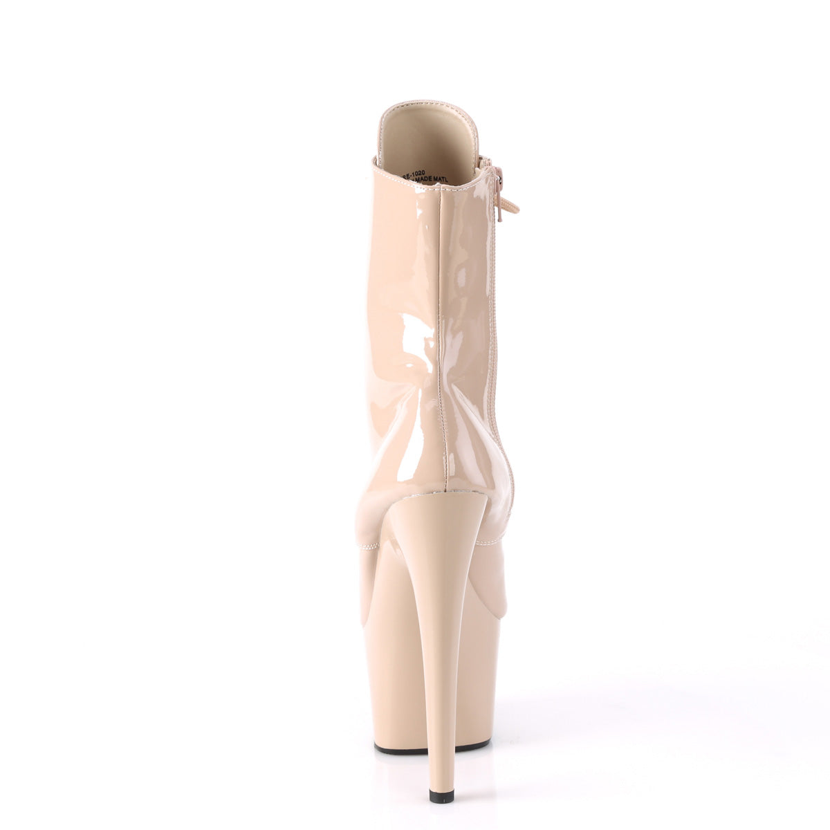 Pleaser Bottines pour femmes ADORE-1020 Pat / Nude Nu