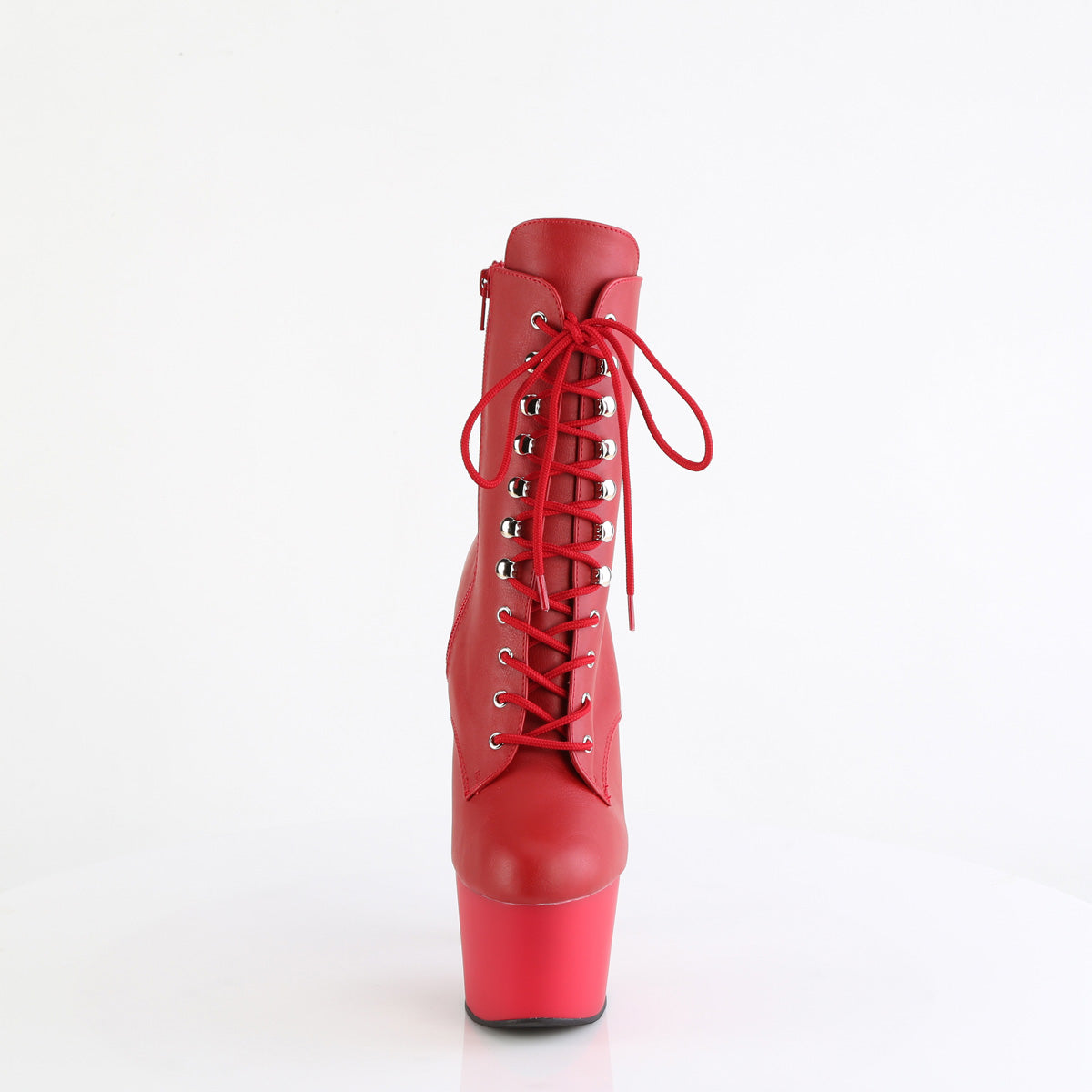 Pleaser ADORE-1020 Red Faux Leather / Red Matte