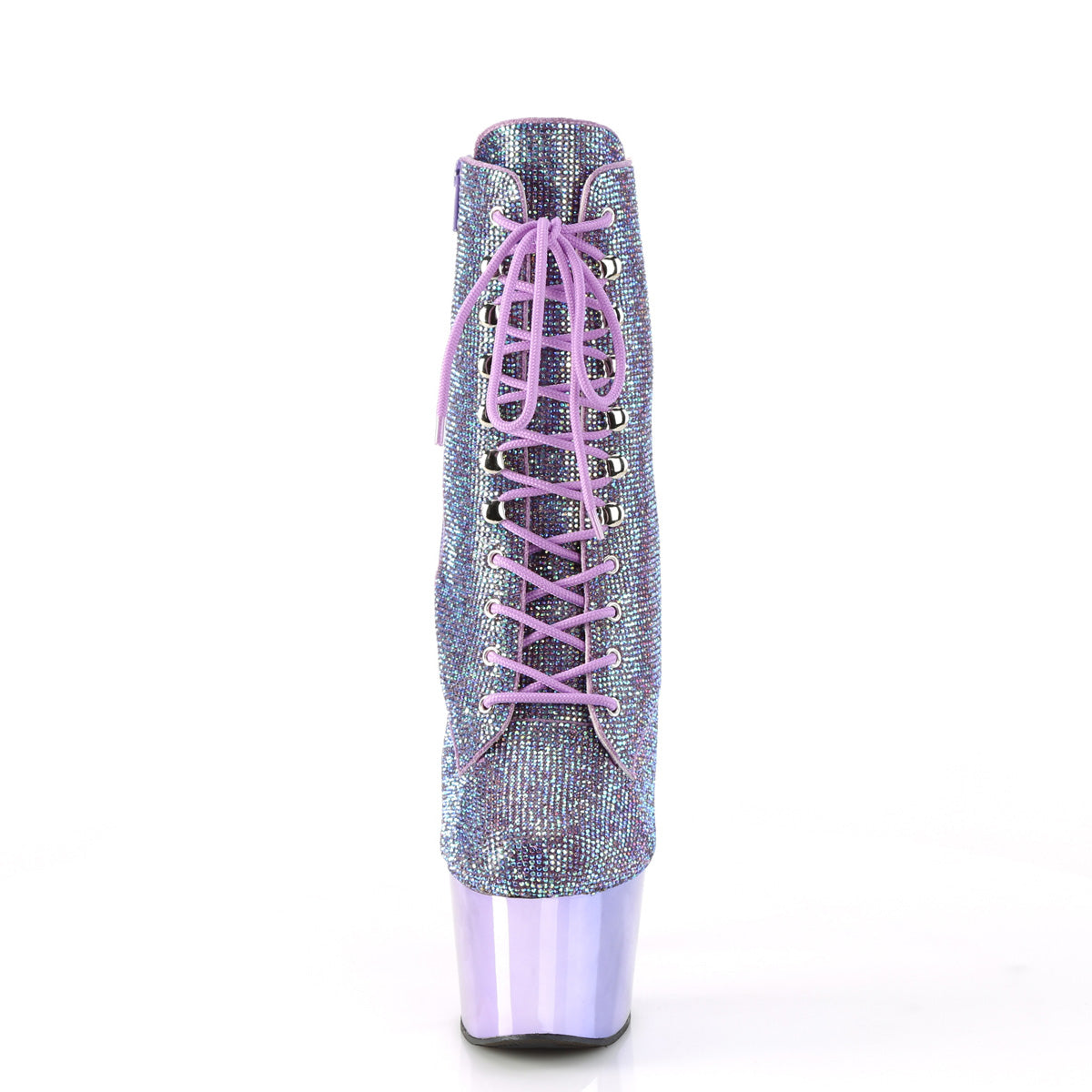 Pleaser Bottines ADORE-1020CLRS Lavande Multi RS / Lavande Chrome