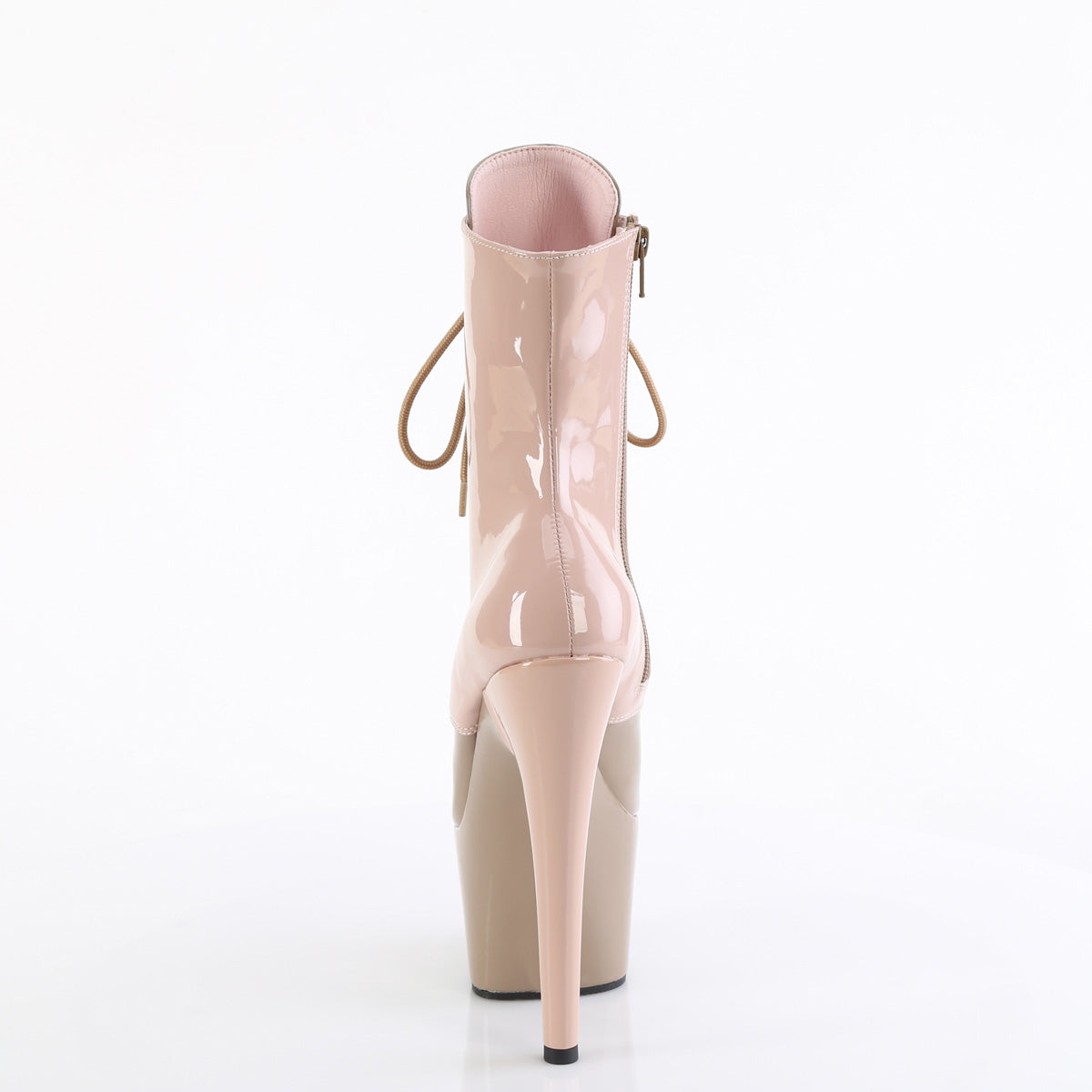 Pleaser Women's Platform Shoes ADORE-1020DC Dusty Pink-Sand Pat/M