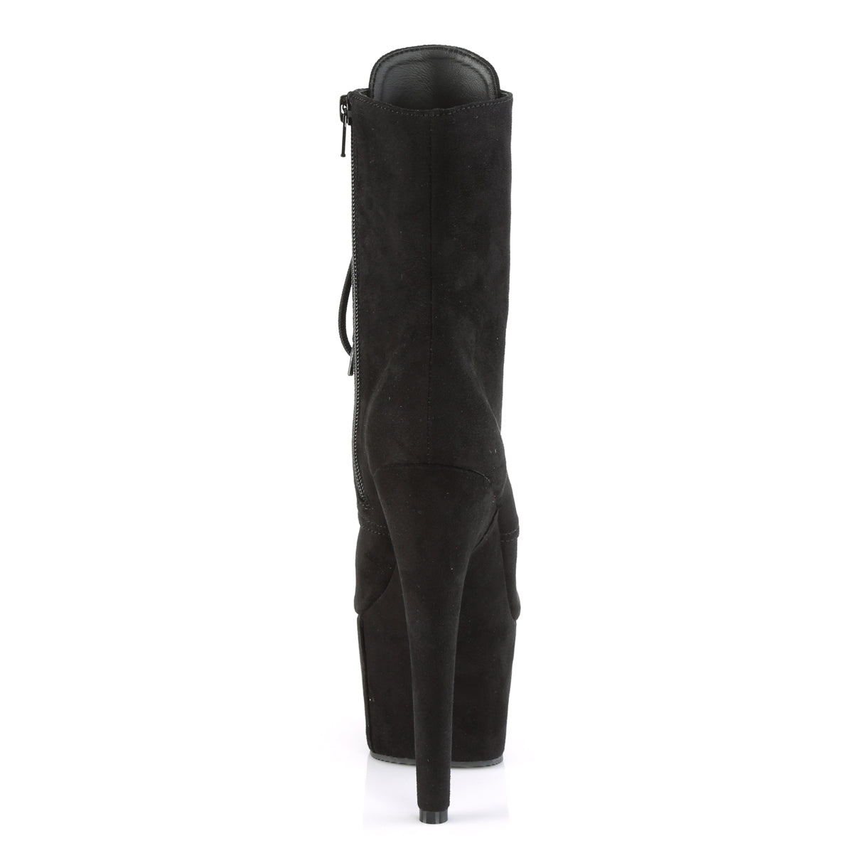 Pleaser Bottines pour femmes ADORE-1020FS BLK FAUX SUDE / BLK FAUX SUDE