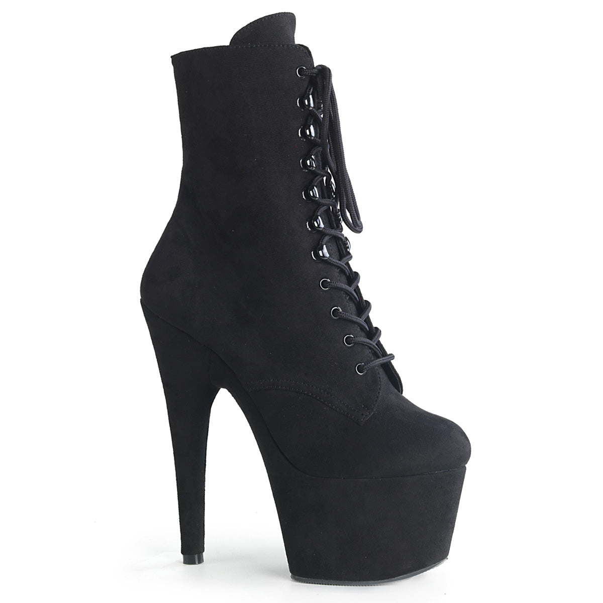 Pleaser Bottines pour femmes ADORE-1020FS BLK FAUX SUDE / BLK FAUX SUDE
