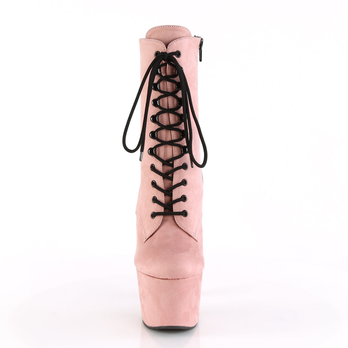 Pleaser Bottines pour femmes ADORE-1020FS B. FAUX SUTEDE PINK / B. Faux daim rose