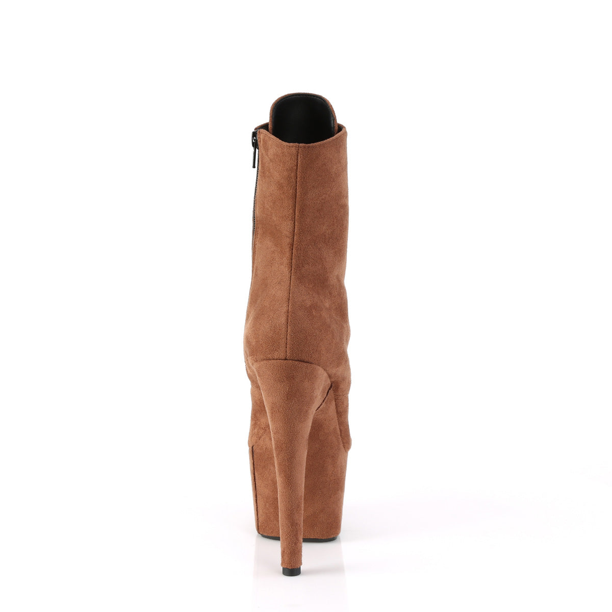 Pleaser Ankle Boots ADORE-1020FS Caramel Faux Suede/Caramel Faux Suede