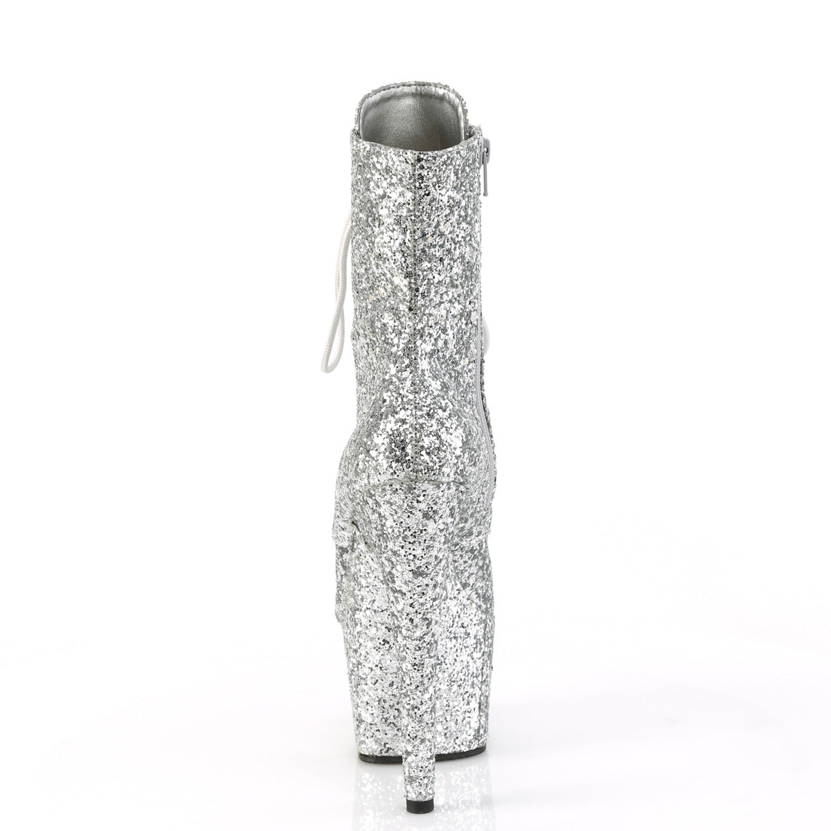 Pleaser Bottines ADORE-1020 GWR Silver paillettes / paillettes argentées