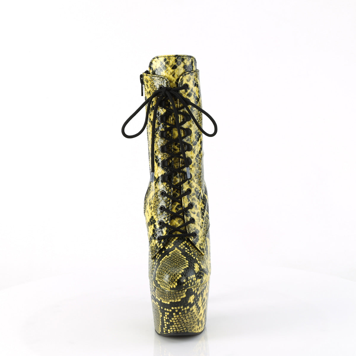 Pleaser ADORE-1020SPWR Impression de serpent jaune / Impression de serpent jaune