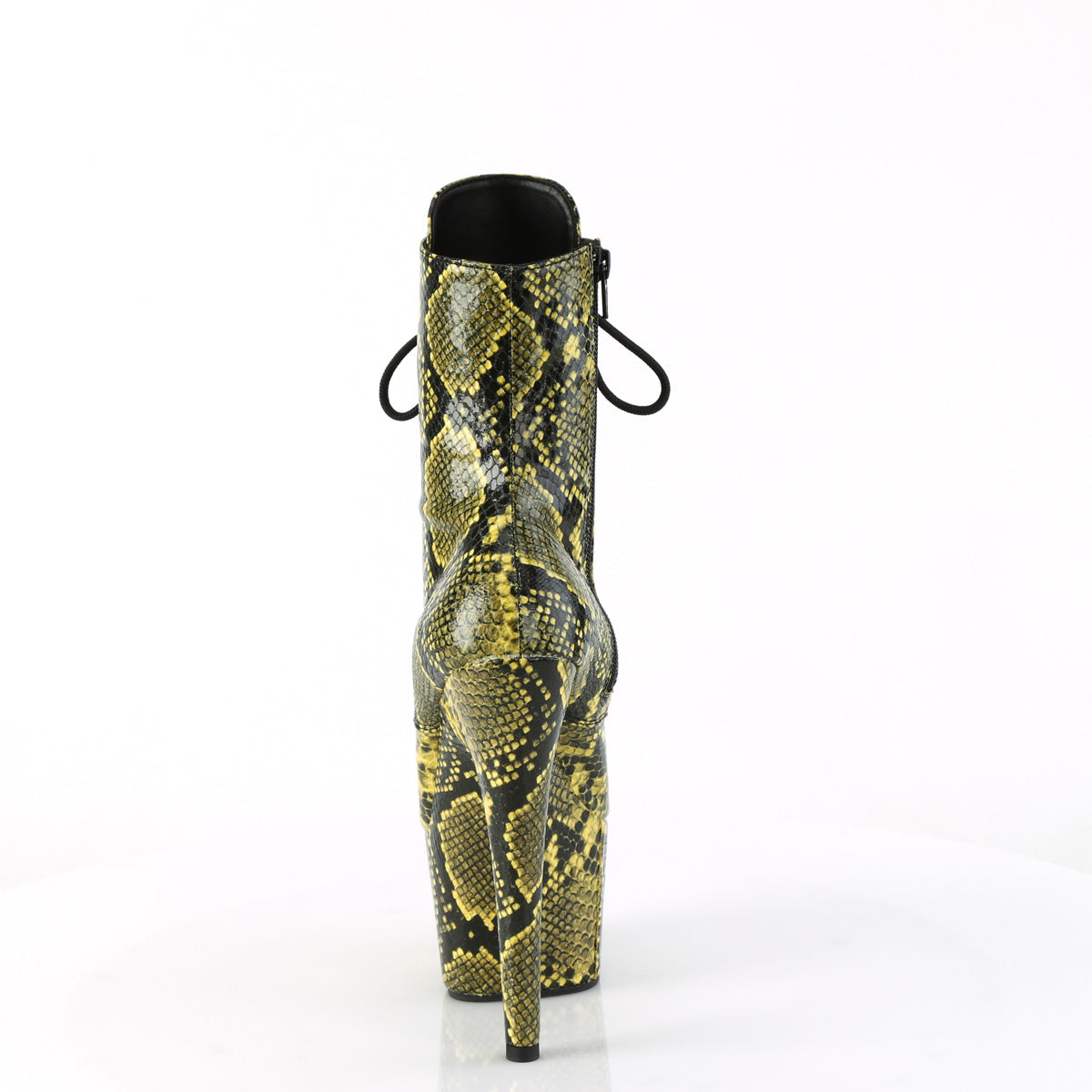 Pleaser ADORE-1020SPWR Impression de serpent jaune / Impression de serpent jaune