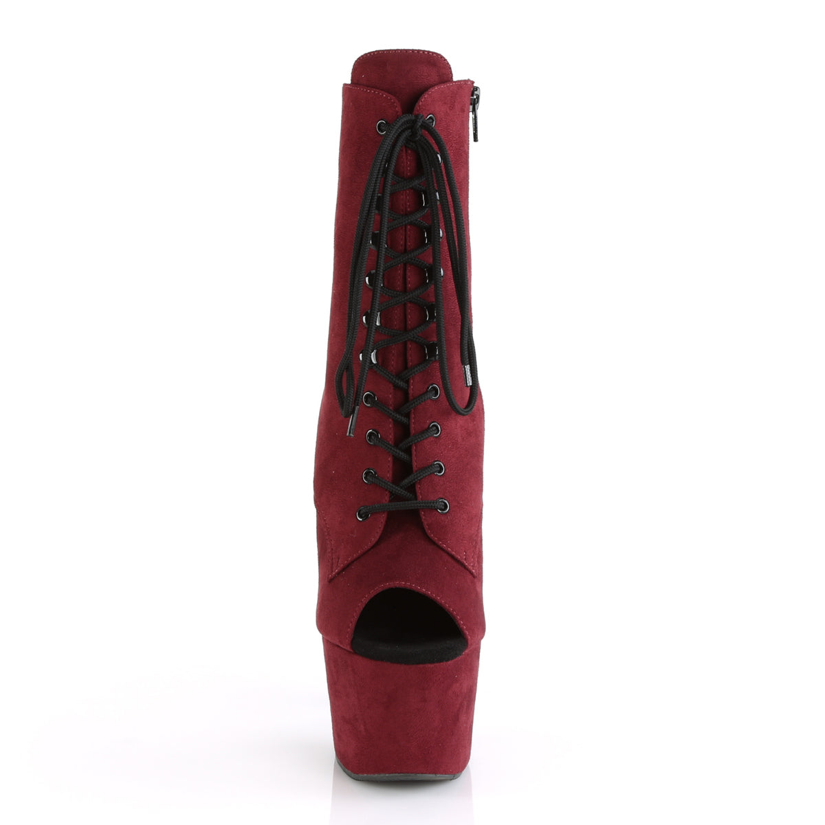 Pleaser Bottines pour femmes ADORE-1021FS Bourgogne Faux Suisse / Bourgogne Faux Suisse