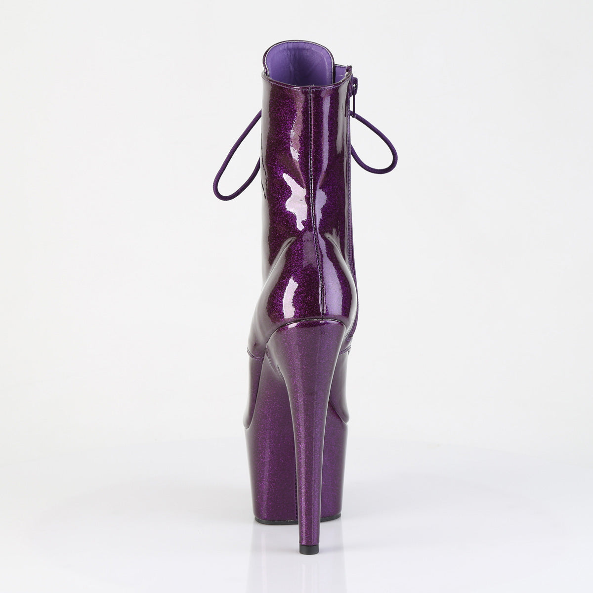 Pleaser Women's Platform Shoes ADORE-1021GP Purple Glitter Pat/M