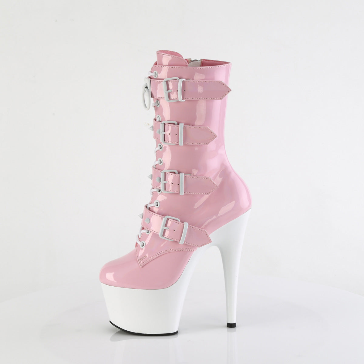 Pleaser ADORE-1046TT B. Holo rose / wht