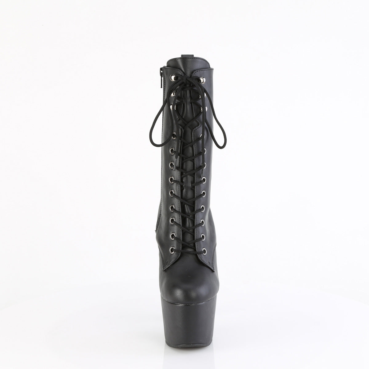 Pleaser ADORE-1049wr BLK FAUX LE / BLK MATTE