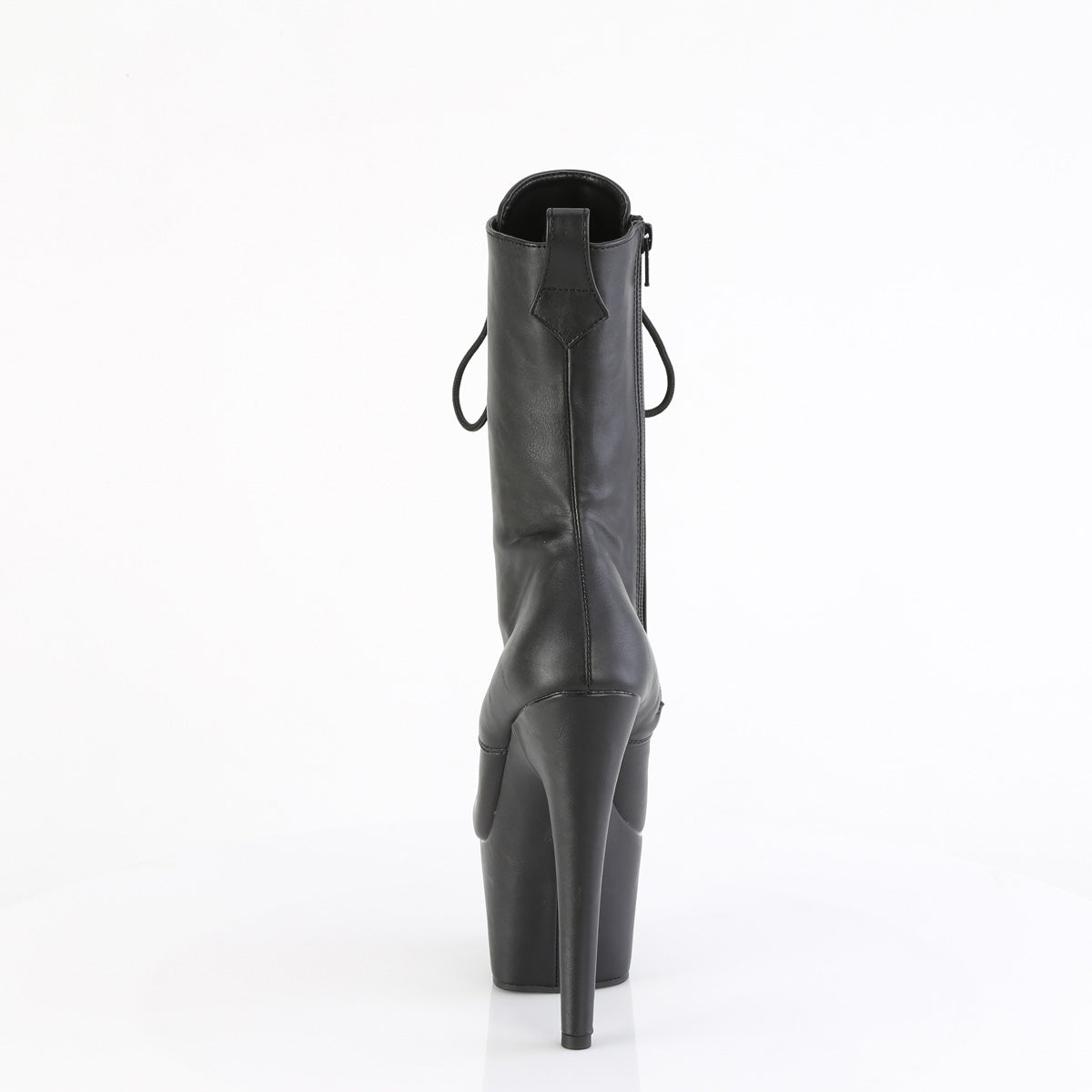 Pleaser ADORE-1049wr BLK FAUX LE / BLK MATTE