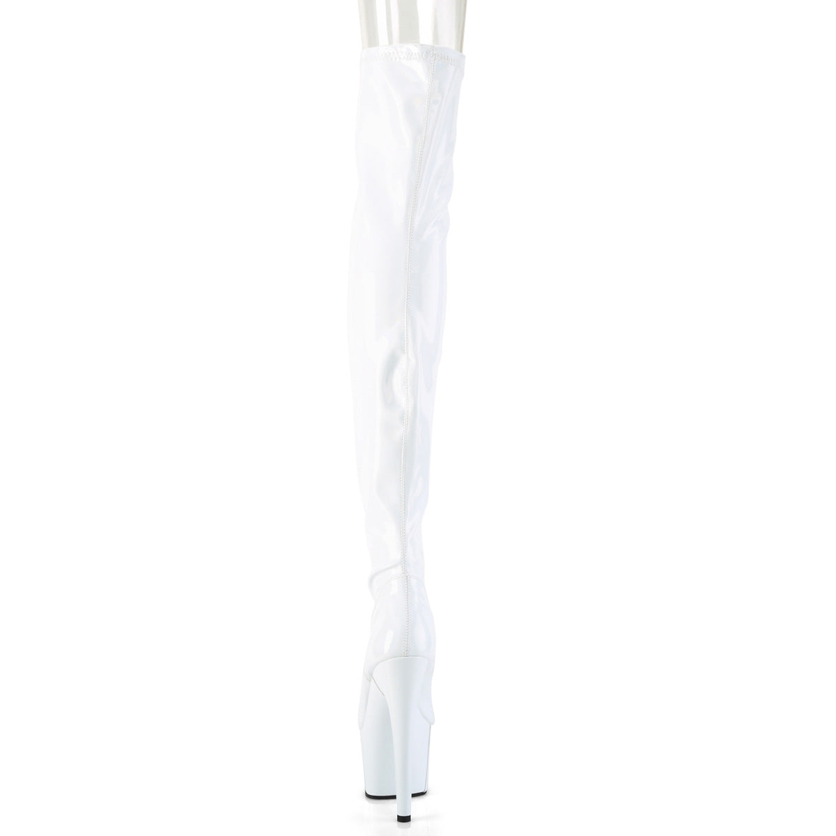 Pleaser Bottes pour femmes ADORE-3000hwrw wht str. Holo / wht holo