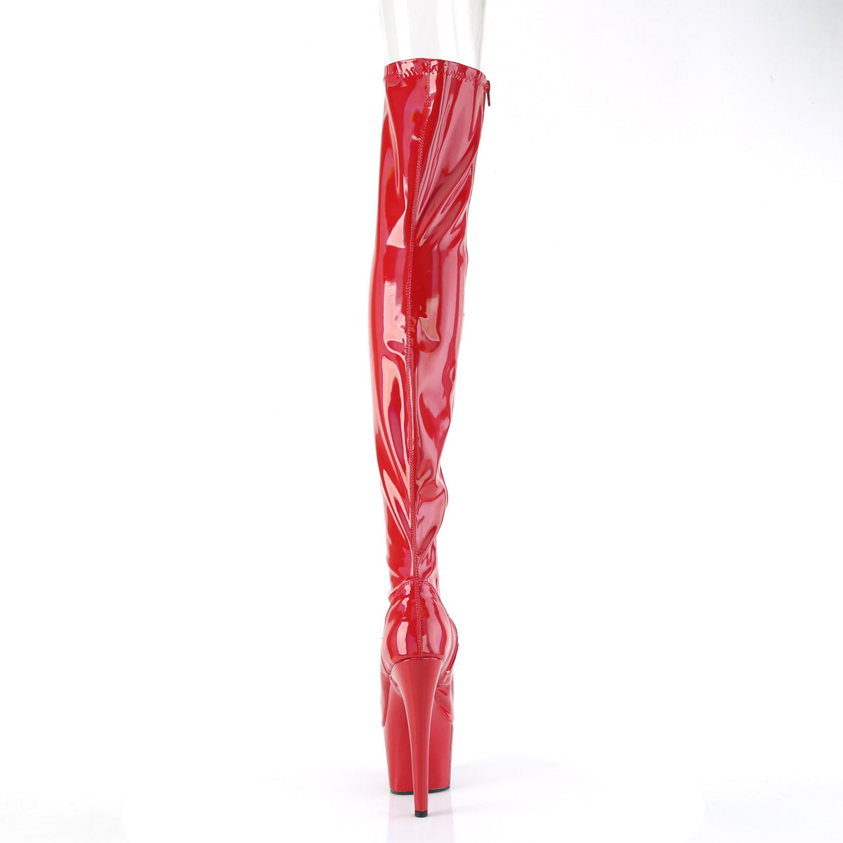 Pleaser ADORE-3011hwr Red Str. Holo / Holo rouge