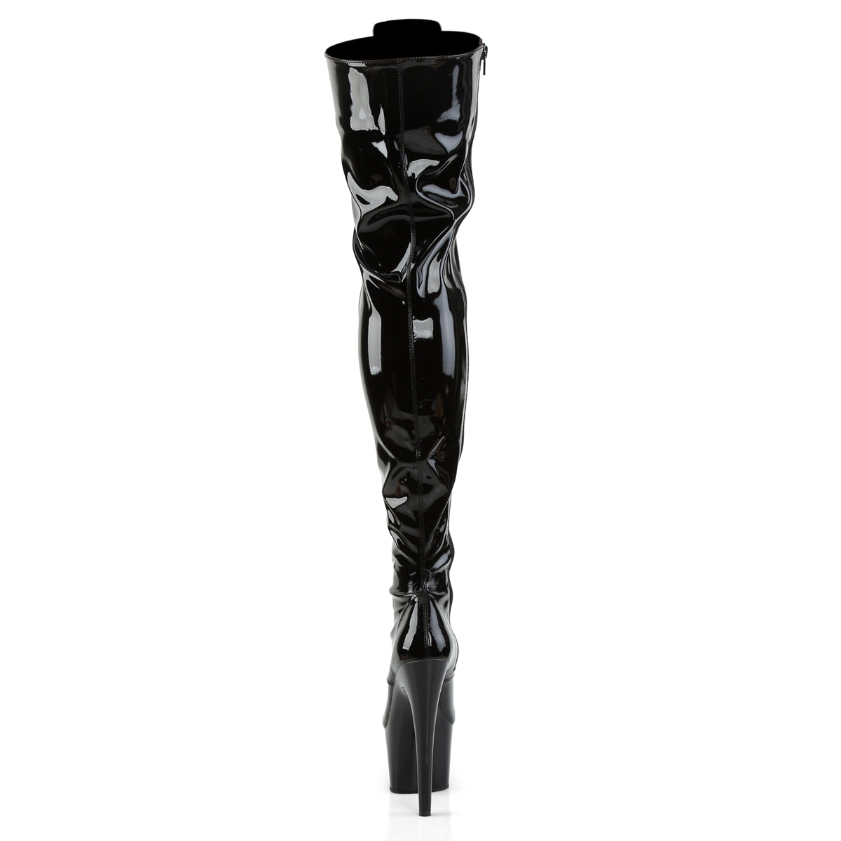 Pleaser Bottes pour femmes ADORE-3023 blk str pat / blk