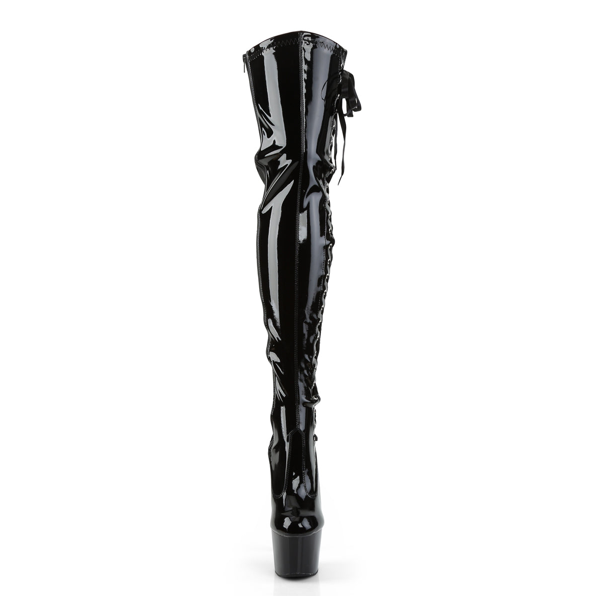Pleaser Bottes pour femmes ADORE-3050 blk str pat / blk