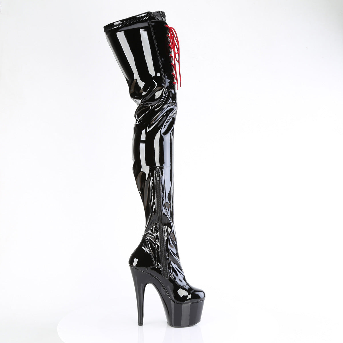 Pleaser ADORE-4001wr BLK STREAT PAT / BLK
