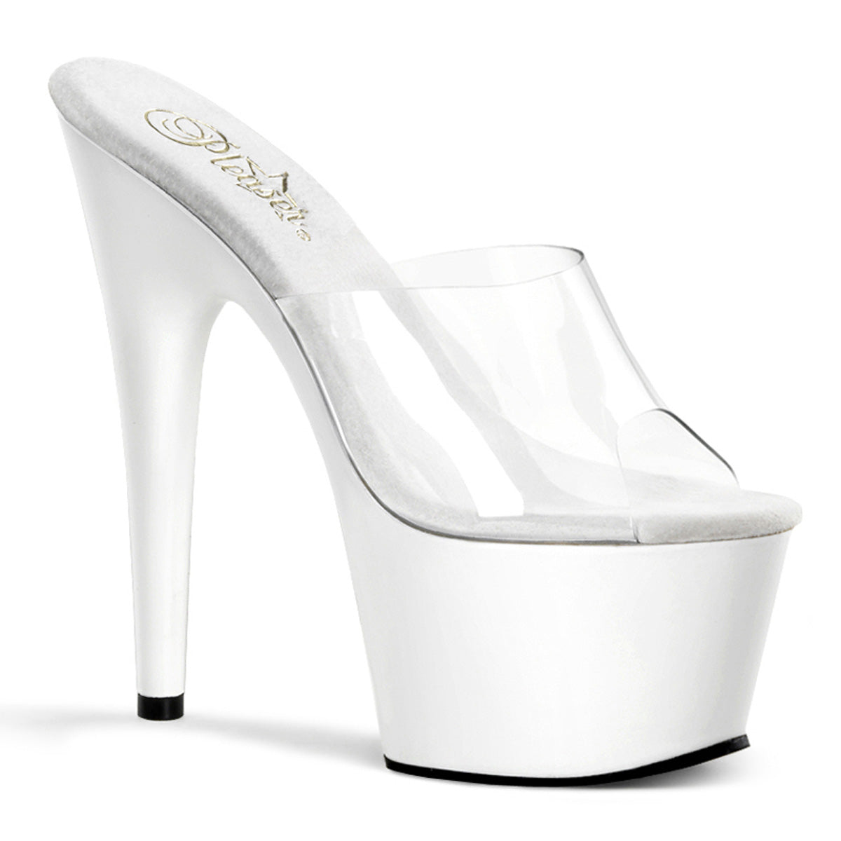 Pleaser Sandales pour femmes ADORE-701 CLR / WHT