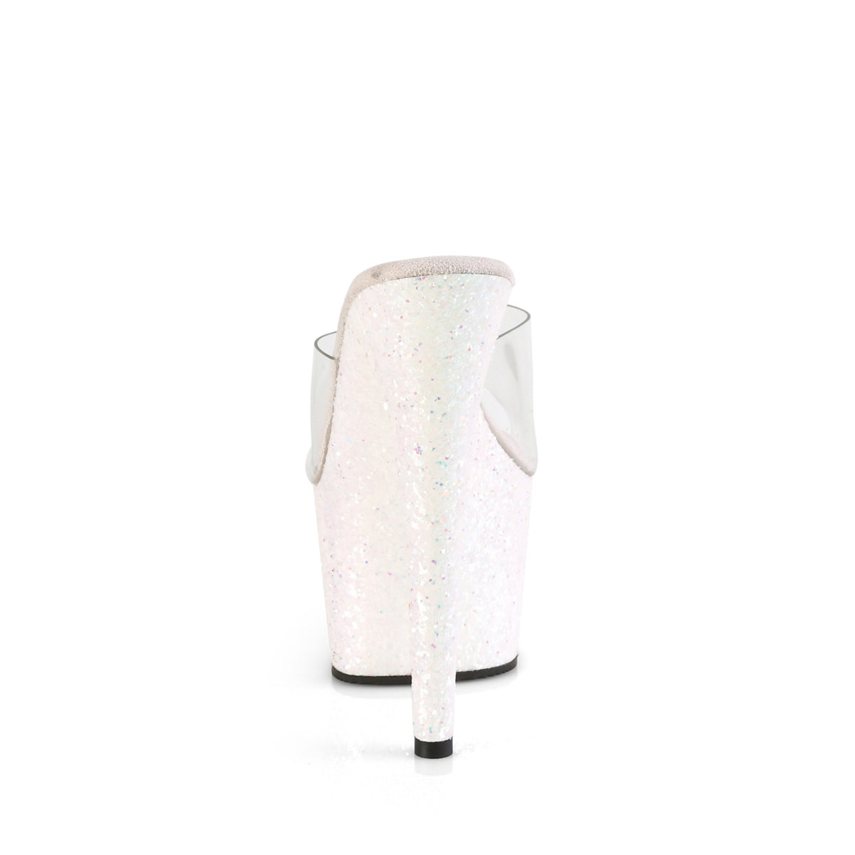 Pleaser Sandales pour femmes ADORE-701LG CLR / OPAL Multi Glitter