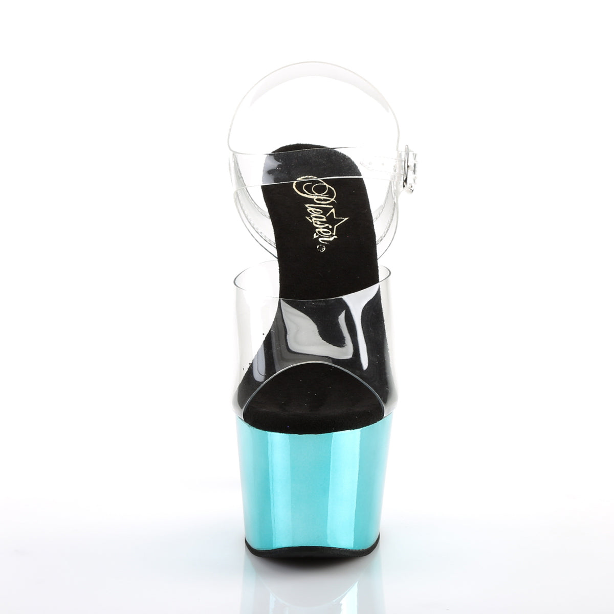Pleaser Sandales pour femmes ADORE-708 CLR / chrome turquoise