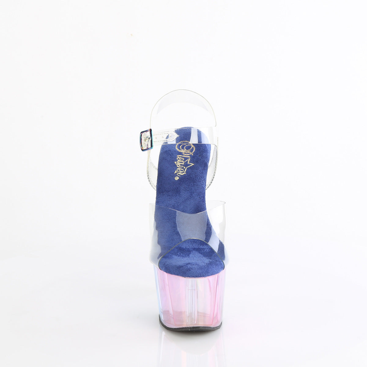 Pleaser ADORE-708HT Clr/Blue Multi Tinted