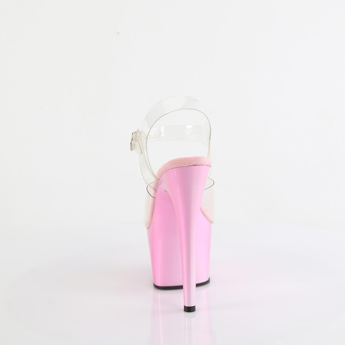 Pleaser ADORE-708LQ Clr/Liquid B. Pink Hologram
