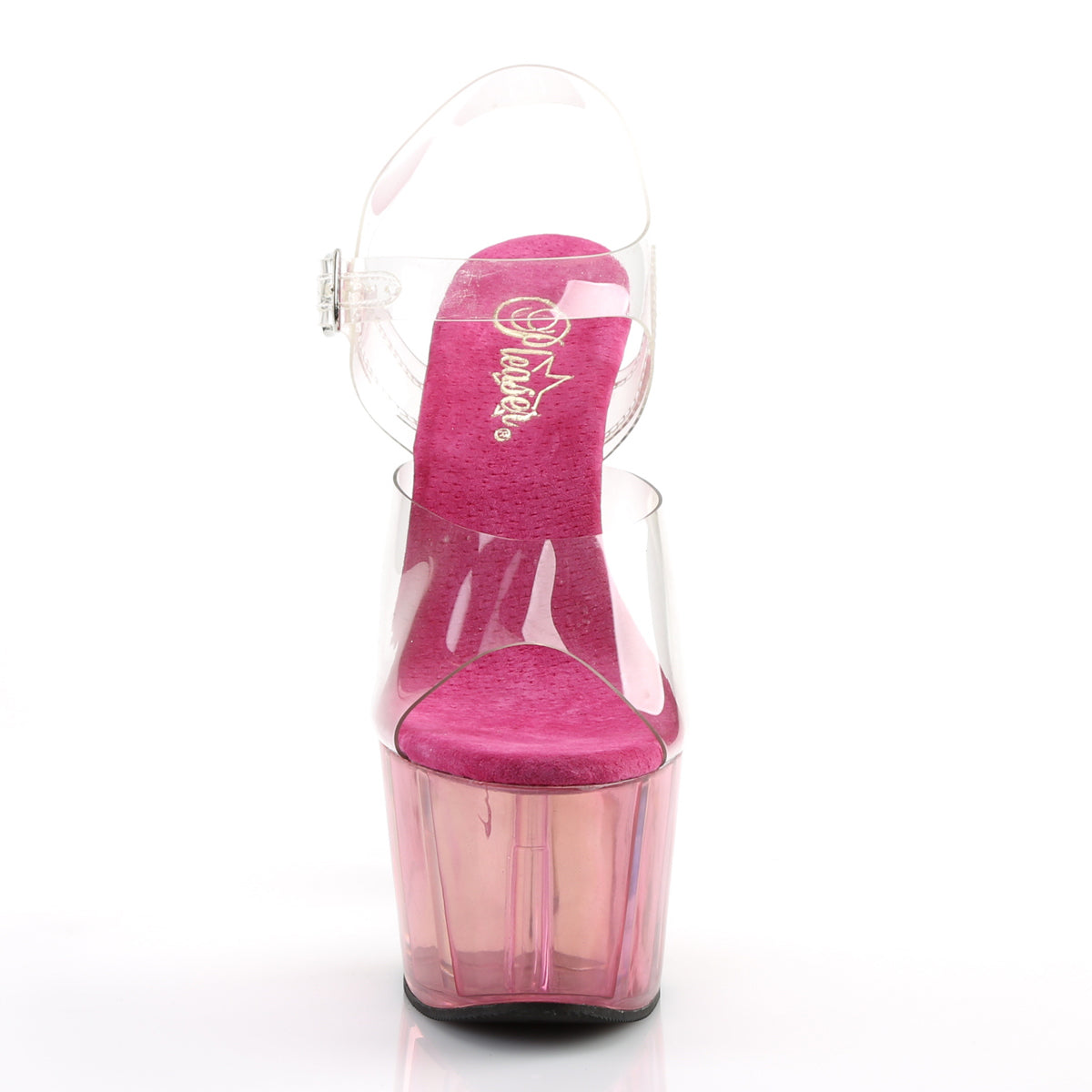 Pleaser Sandales pour femmes ADORE-708MCT CLR / Rose Teinte