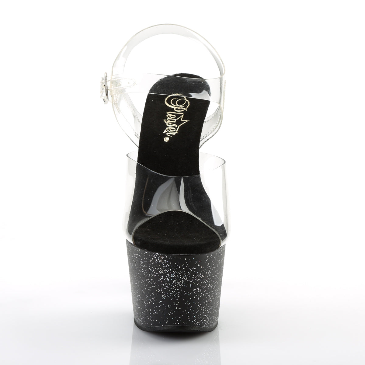 Pleaser Sandales pour femmes ADORE-708mg CLR / BLK