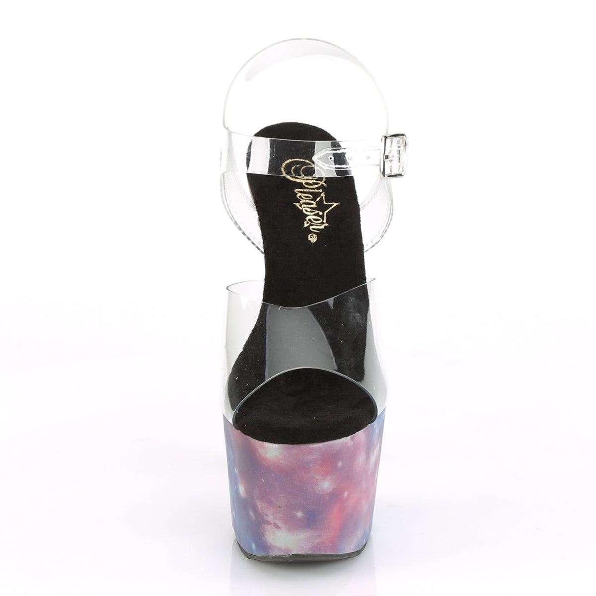 Pleaser Sandales pour femmes ADORE-708refl CLR / violet-bleu réfléchissant