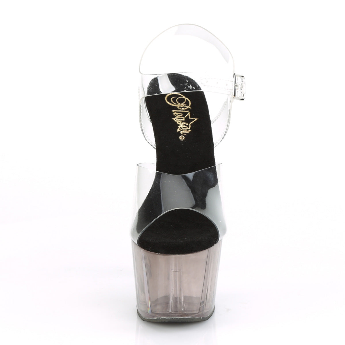Pleaser Sandales pour femmes ADORE-708t clr / fumée teinté