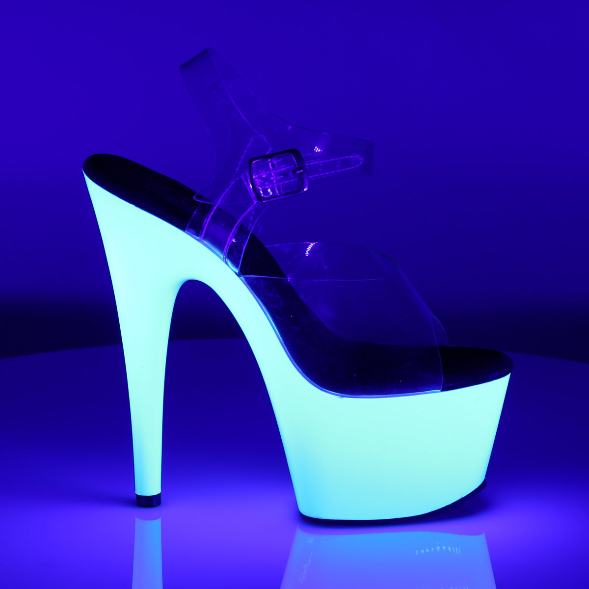 Pleaser Sandales pour femmes ADORE-708udu CLR / NEON WHT