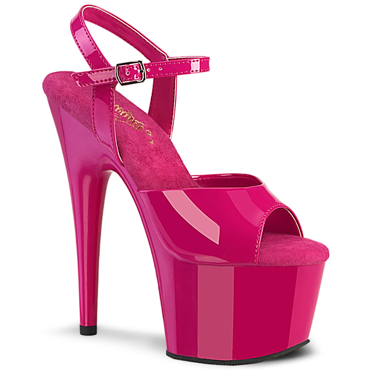 Pleaser Des sandales ADORE-709 H. Pat / h rose. Rose