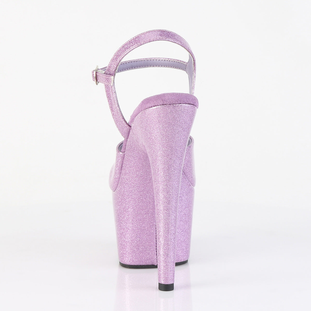 Pleaser Women's Platform Shoes ADORE-709GP Lilac Glitter Pat/M