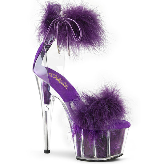 Pleaser   ADORE-724F Clr-Purple Fur / M