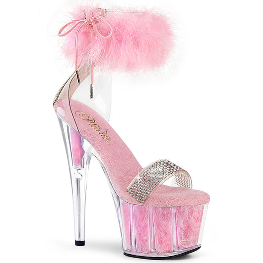 Pleaser   ADORE-727f CLR-B. Fourrure rose / m