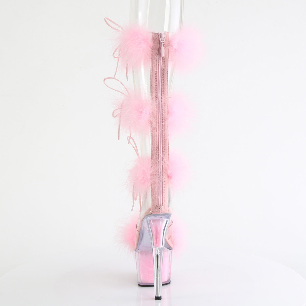 Pleaser ADORE-728F Clr-B. Pink Fur/M