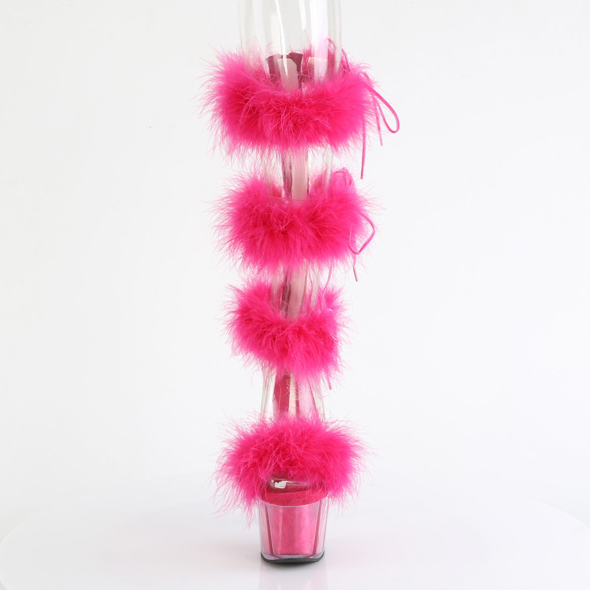 Pleaser ADORE-728f CLR-H. Fourrure rose / m