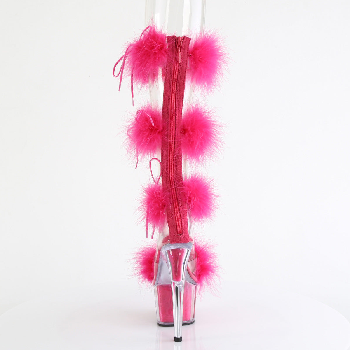 Pleaser ADORE-728f CLR-H. Fourrure rose / m
