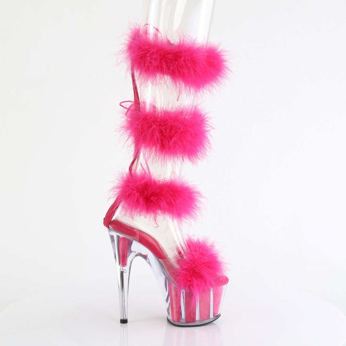 Pleaser ADORE-728f CLR-H. Fourrure rose / m
