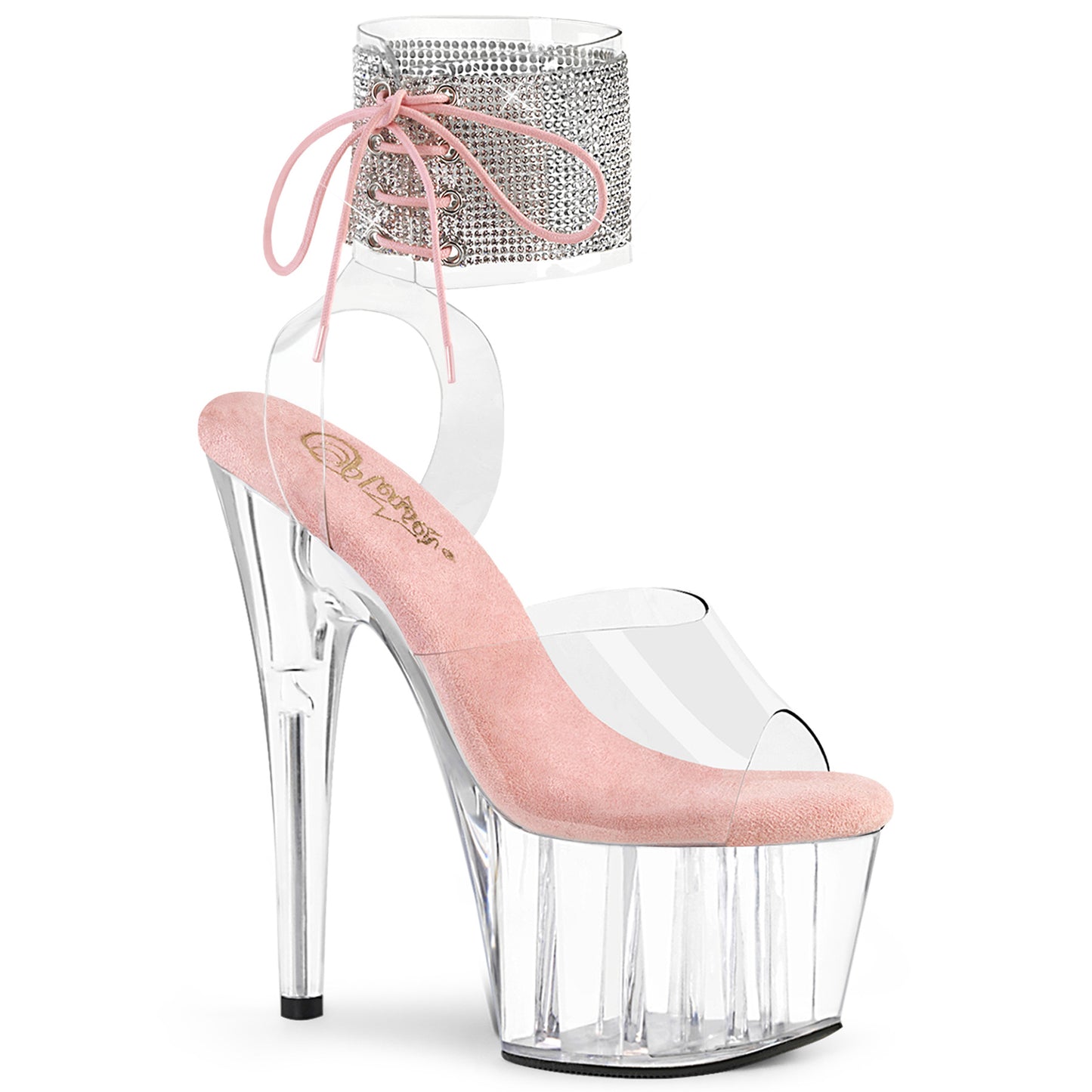 Pleaser ADORE-791-2R CLR-B. Rose / CLR