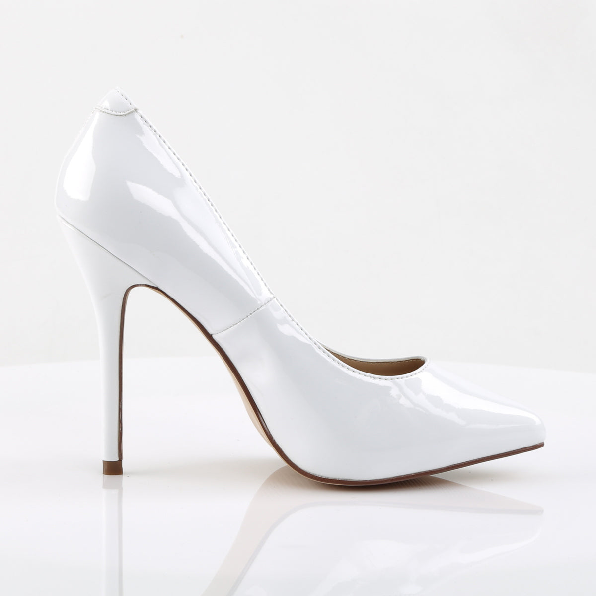 Pleaser Pompes pour femmes AMUSE-20 wht pat