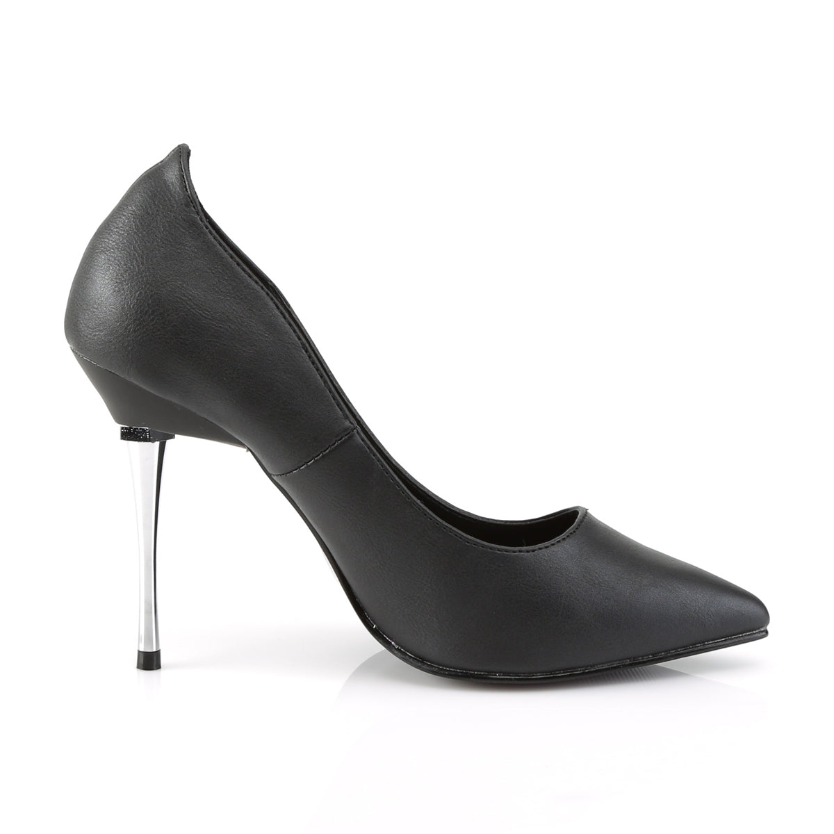 Pleaser Pompes pour femmes APPEAL-20 Blk Faux Cuir