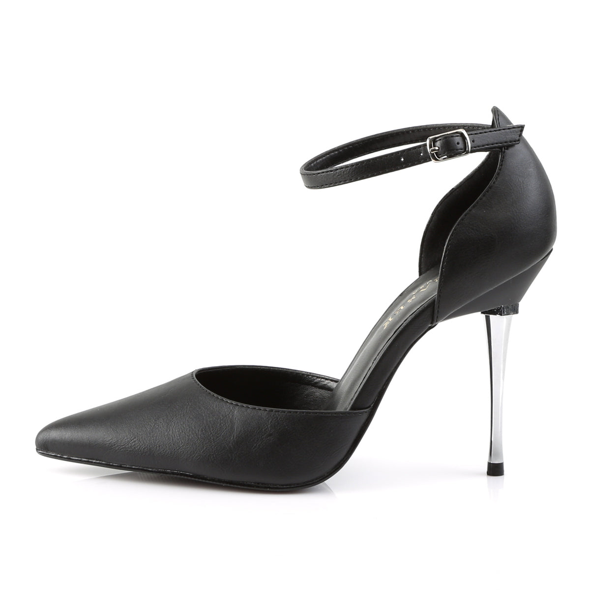 Pleaser Womens Pumps APPEAL-21 Blk Faux Leather