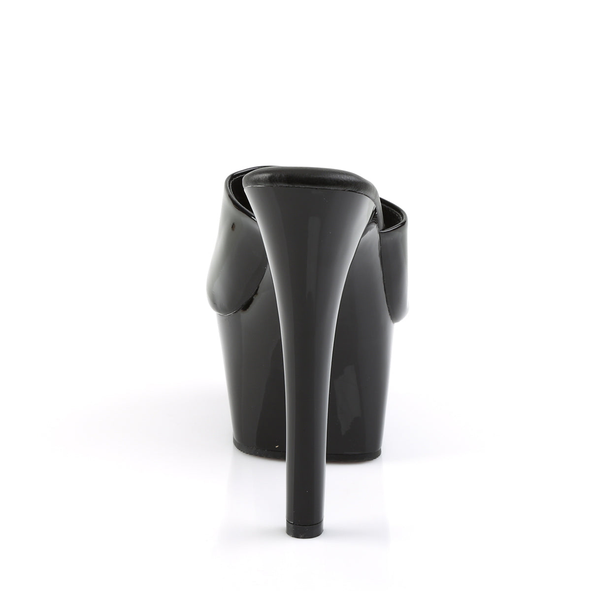 Pleaser Sandales pour femmes ASPIRE-601 BLK PAT / BLK