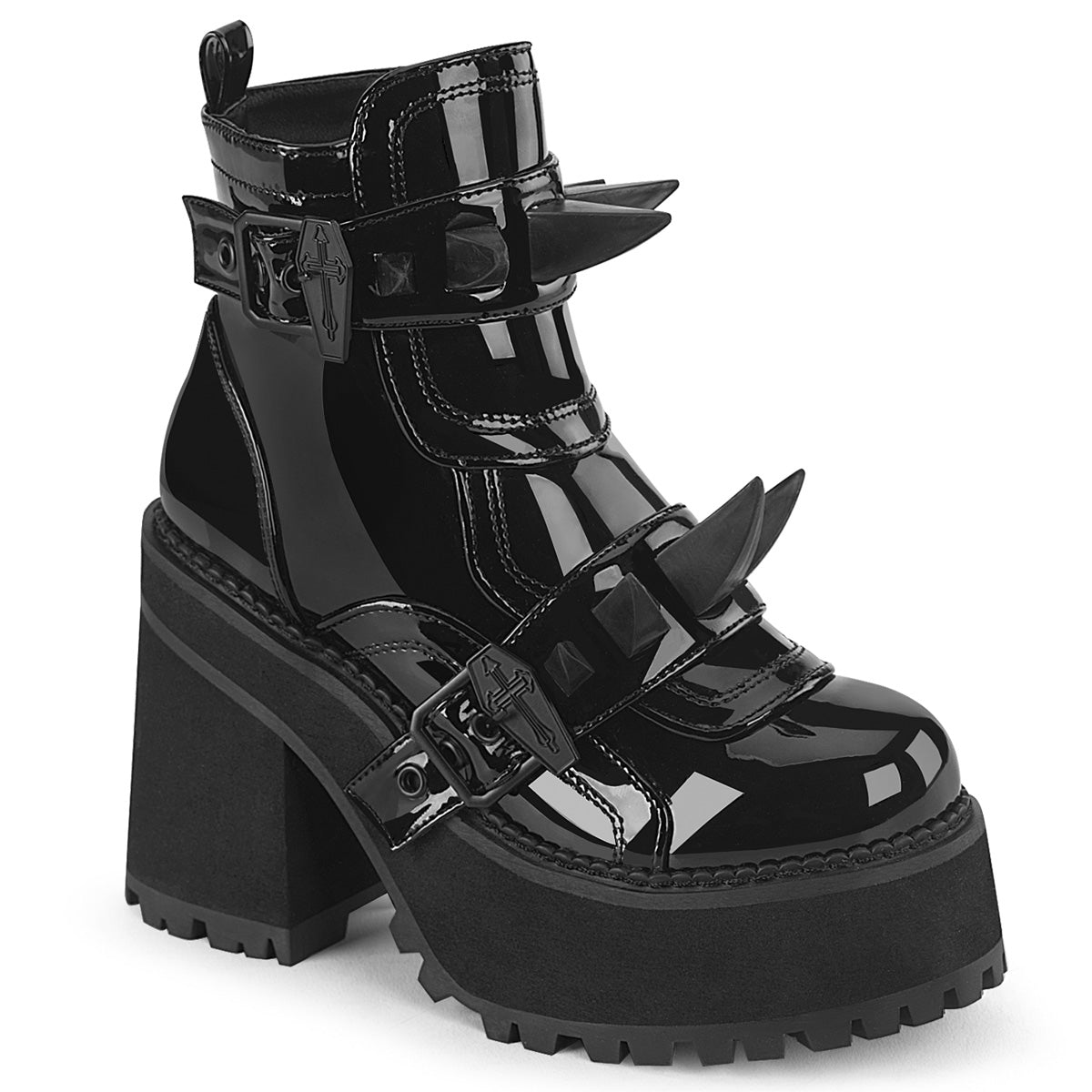 DemoniaCult ASSAULT-72 Blk Pat